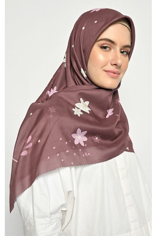 Virametha Jasmine Square Lasercut Lagoon Purple